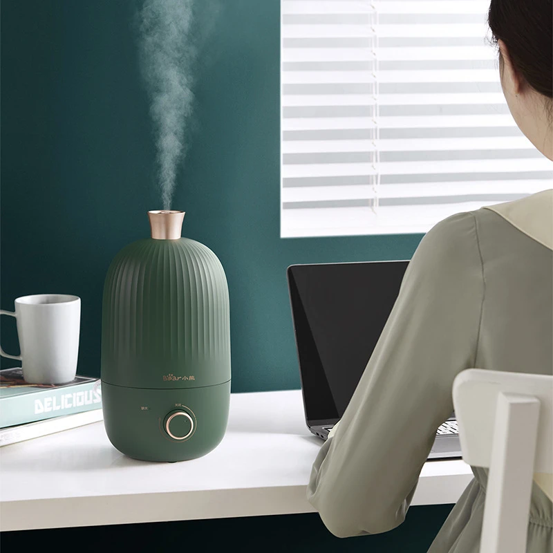 

Youpin Bear Humidifier Antibacterial Large Mist Aroma Diffuser Multiple Filter Air Purifier Home Desktop Sprayer