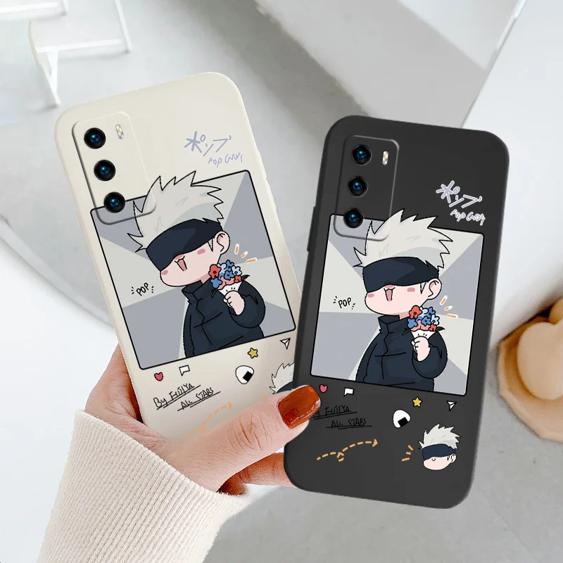 

Trend Boy Case For Huawei P40 P50 P30 P20 Pro Lite Mate 40 30 20 Pro Lite Nova 5t Y7A Camera Protective Soft Phone Back Cover