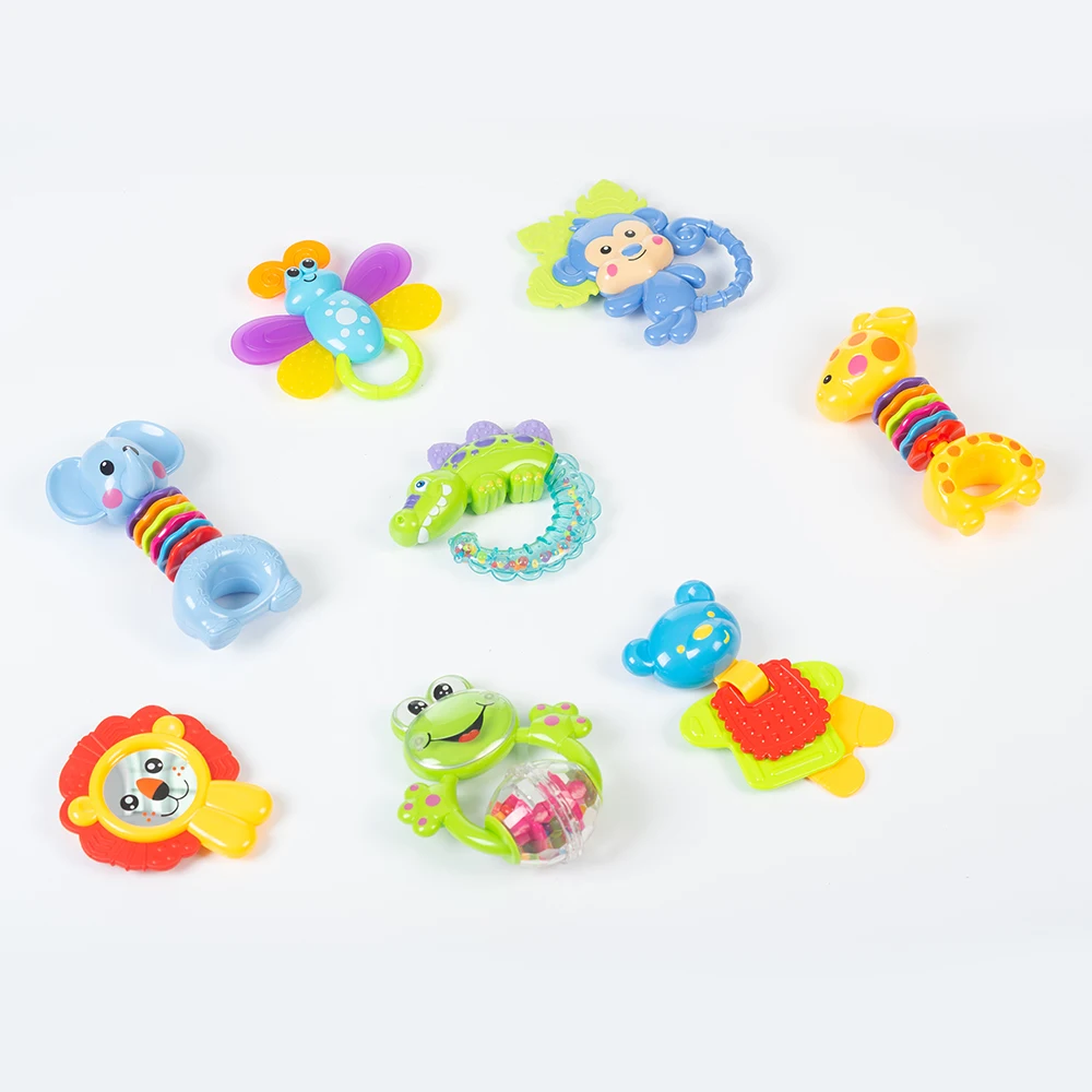 Набор погремушек Babyhit First Toys 8|Интерактивные игрушки для малышей| |