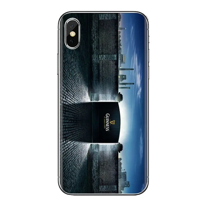 Пиво Guinness печать логотипа прозрачные мягкие чехлы для samsung Galaxy S3 S4 S5 мини S6 S7 край