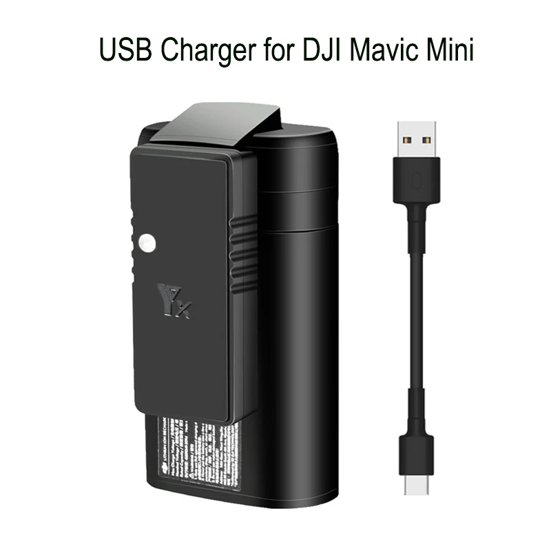 

Зарядное устройство Mini USB, зарядное устройство для DJI Mavic Mini Dron, аксессуары для зарядки, поддержка быстрой зарядки QC3.0