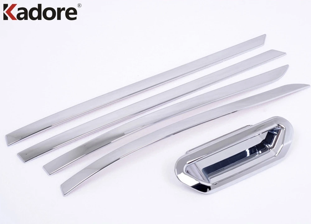 Хромированная крышка багажника автомобиля для Ford Kuga Escape 2013 2014 2015 ABS Нижняя