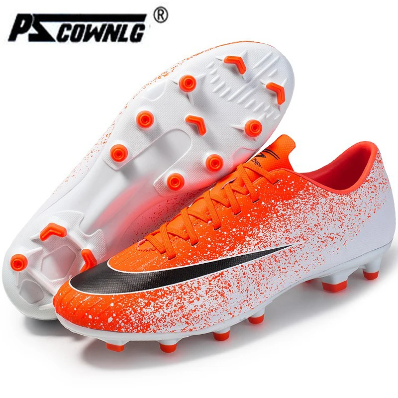 

Pscownlg Sports Soccer Sneakers Professional Football Boots Men Training Football Shoes Non-slip Sports Outdoor Ultra-light