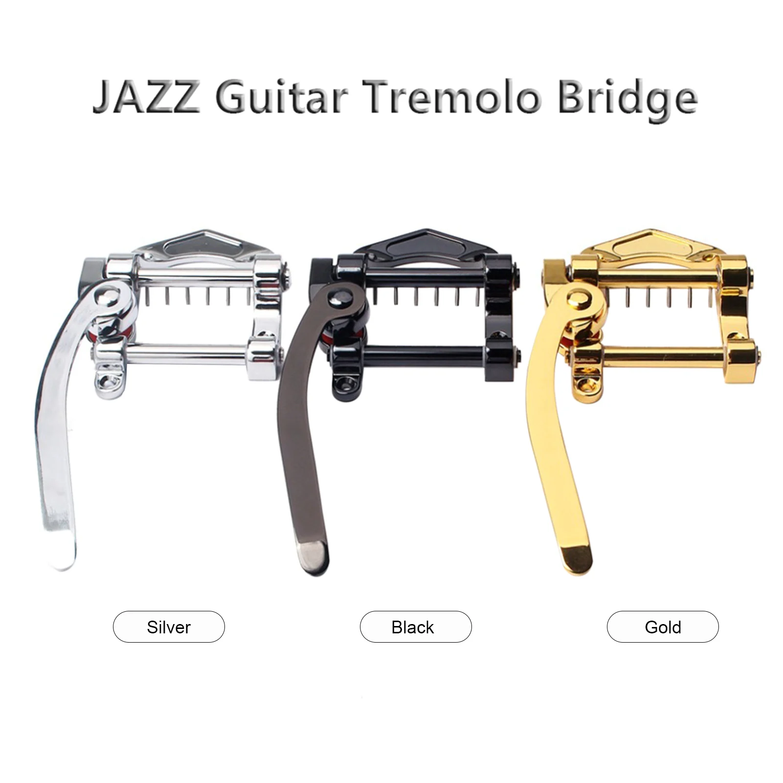 

Jazz Electric Guitar Tremolo Unit V-ibrato B-ridge Portable for Guitar Accessories Parts Musical instrument