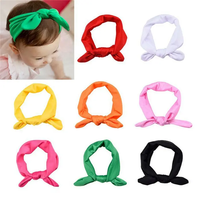 2020 брендовая повязка на голову для маленьких девочек Новинка с бантом и цветком