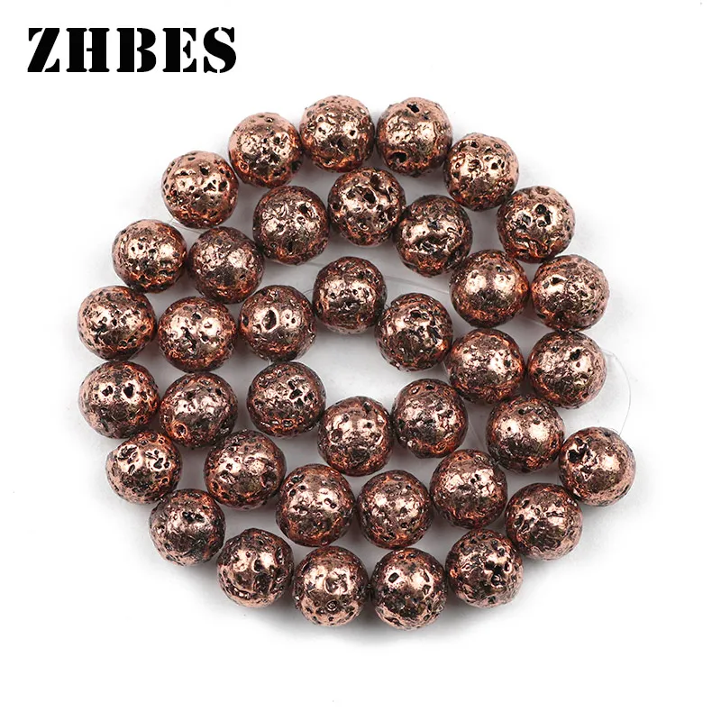 

Круглые бусины из красной меди, 4/6/8/10/12 мм, для изготовления браслетов и ювелирных изделий