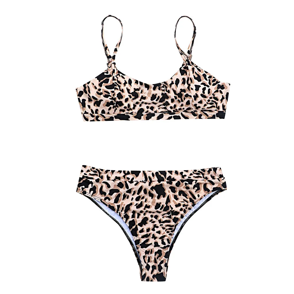 

Women fashion Sexy Bikini Set Leopard Push-Up Bra Swimsuit Beach Swimwear Bathing Suitbikinis 2020 mujer#3.12