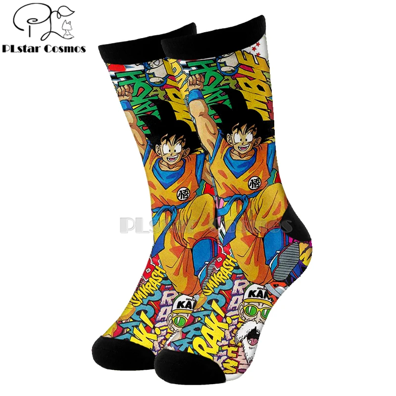 Plstar Cosmos cotton socks Cartoon 3d Print socks High Socks Men Women high quality long socks Novelty socks