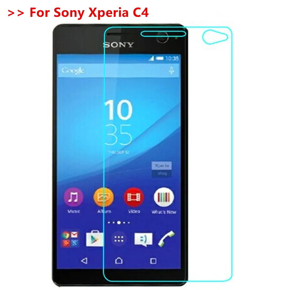 Защитное стекло для Sony Xperia C4 E5303 9H ультратонкая защита экрана пленка из