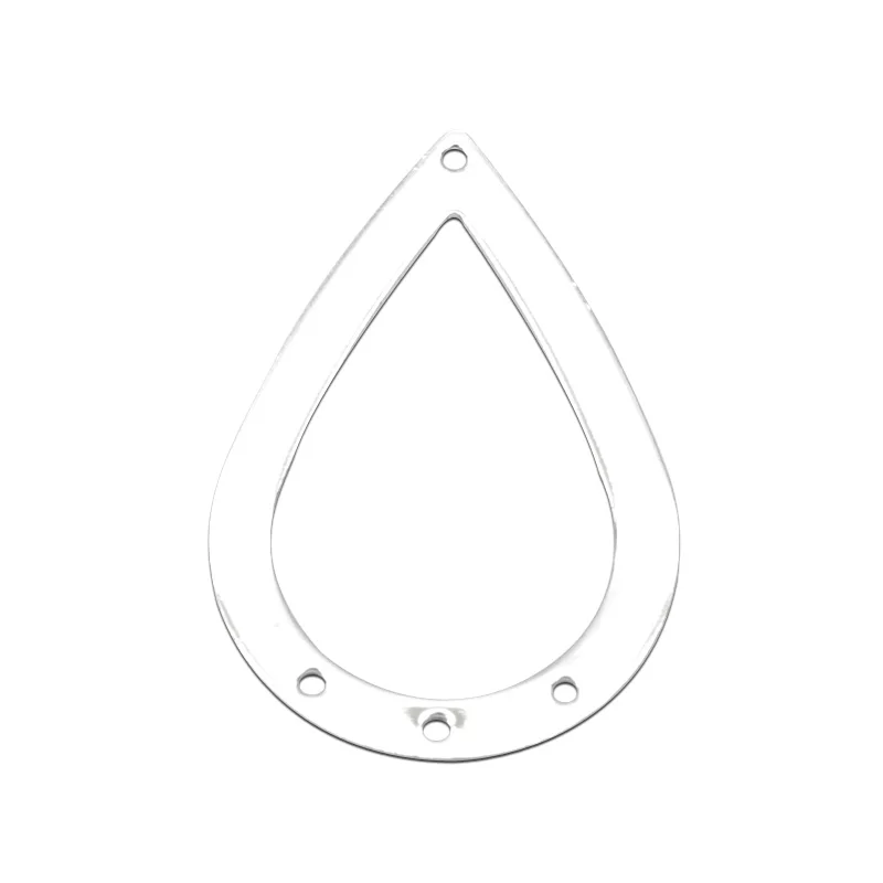 10 шт. медные капли воды Подвеска соединители для DIY ожерелья браслета компоненты