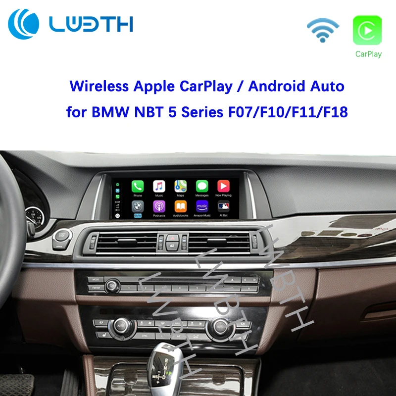 

WIFI Wireless Apple Carplay Airplay NBT 5 series F07 F10 F11 F18 2013-2017 for BMW Car Play Android Auto Mirror IOS 13