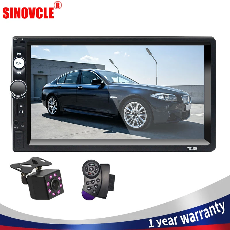 Автомобильный радиоприемник Hippcron стерео система с поддержкой Bluetooth 7