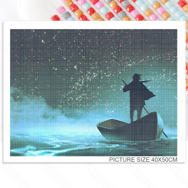 

Embroidery Diamond Painting Kits for Adults Salvage The Moon Room Decoration Accessories Living Room Cross Stitches Painting