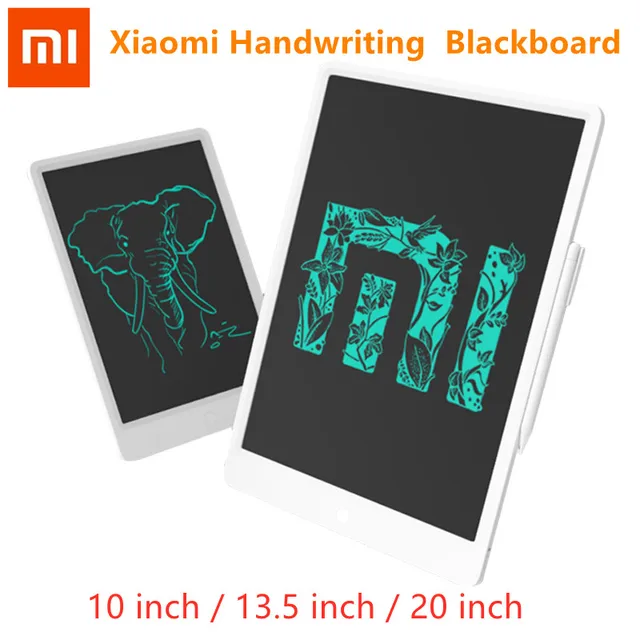 Original xiaomi mijia lcd blackboard writing tablet with pen 10 /13.5 / 20 inch digital drawing handwriting pad message board