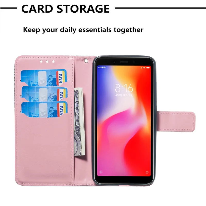 Роскошный сверкающий чехол с кристаллами для телефона Xiaomi Redmi 6 6A 7A K20 Pro со