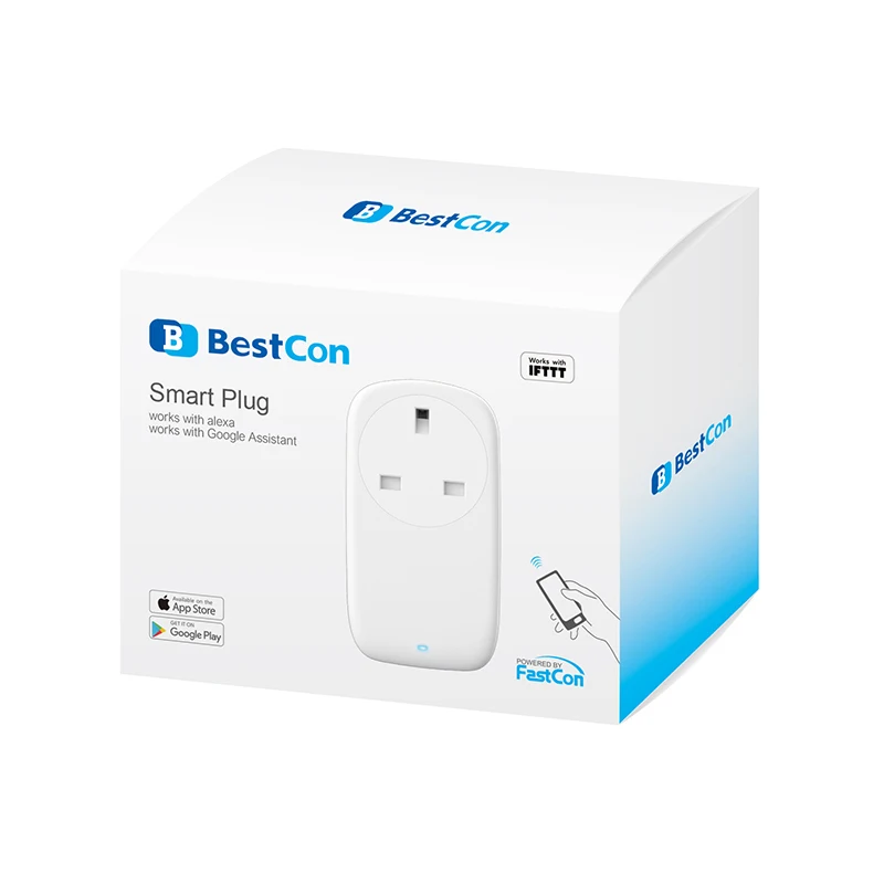BroadLink BestCon SP4L UK Wifi умная мини разъем дистанционного Управление таймер розетка Wi