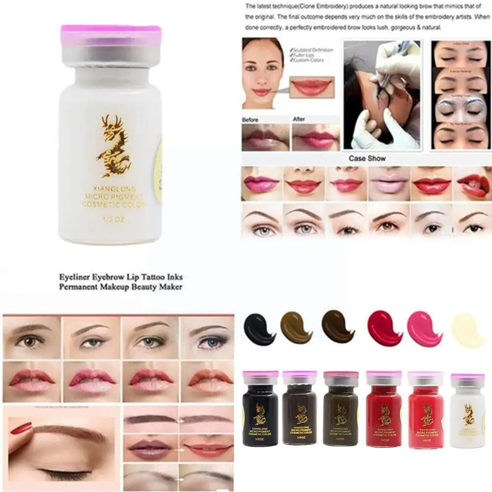 

2021 New Semi Permanent Eyebrow Tattoo Ink Durable Coloring Microblading Makeup Emulsions Tool Beauty Supplies Maquiagem Pi X4j1