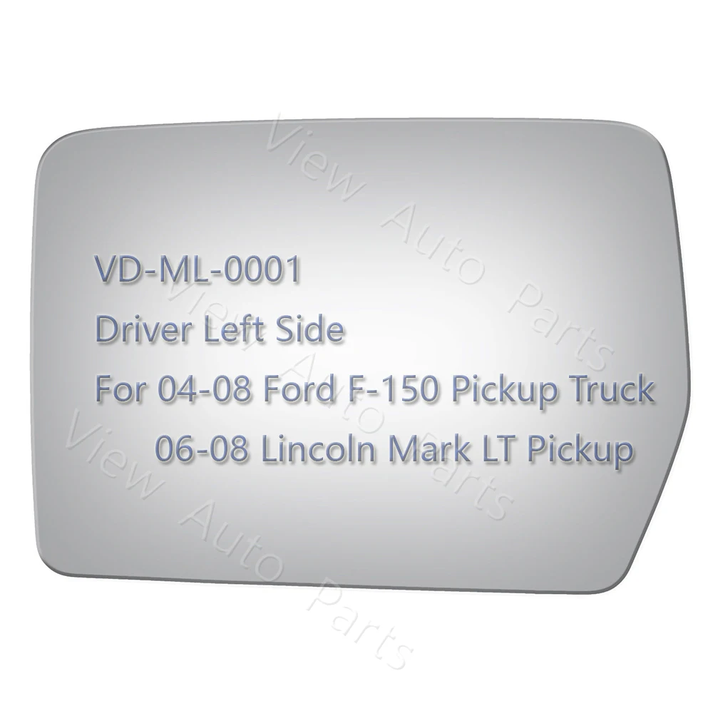 Боковое Зеркальное стекло для 04 08 Ford F 150 06 Lincoln Mark LT водитель грузовика левая