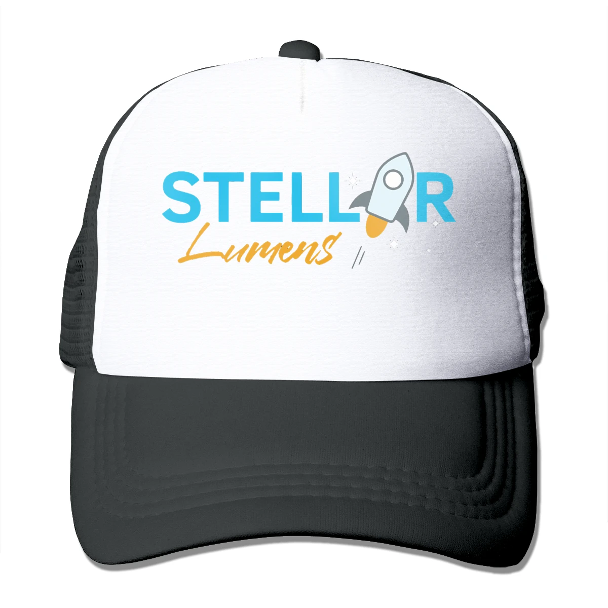 

Бейсболка Stellar Lumens для системы оплаты, Стильная кепка-бейсболка в стиле хип-хоп, сетчатая бейсболка для инвесторов