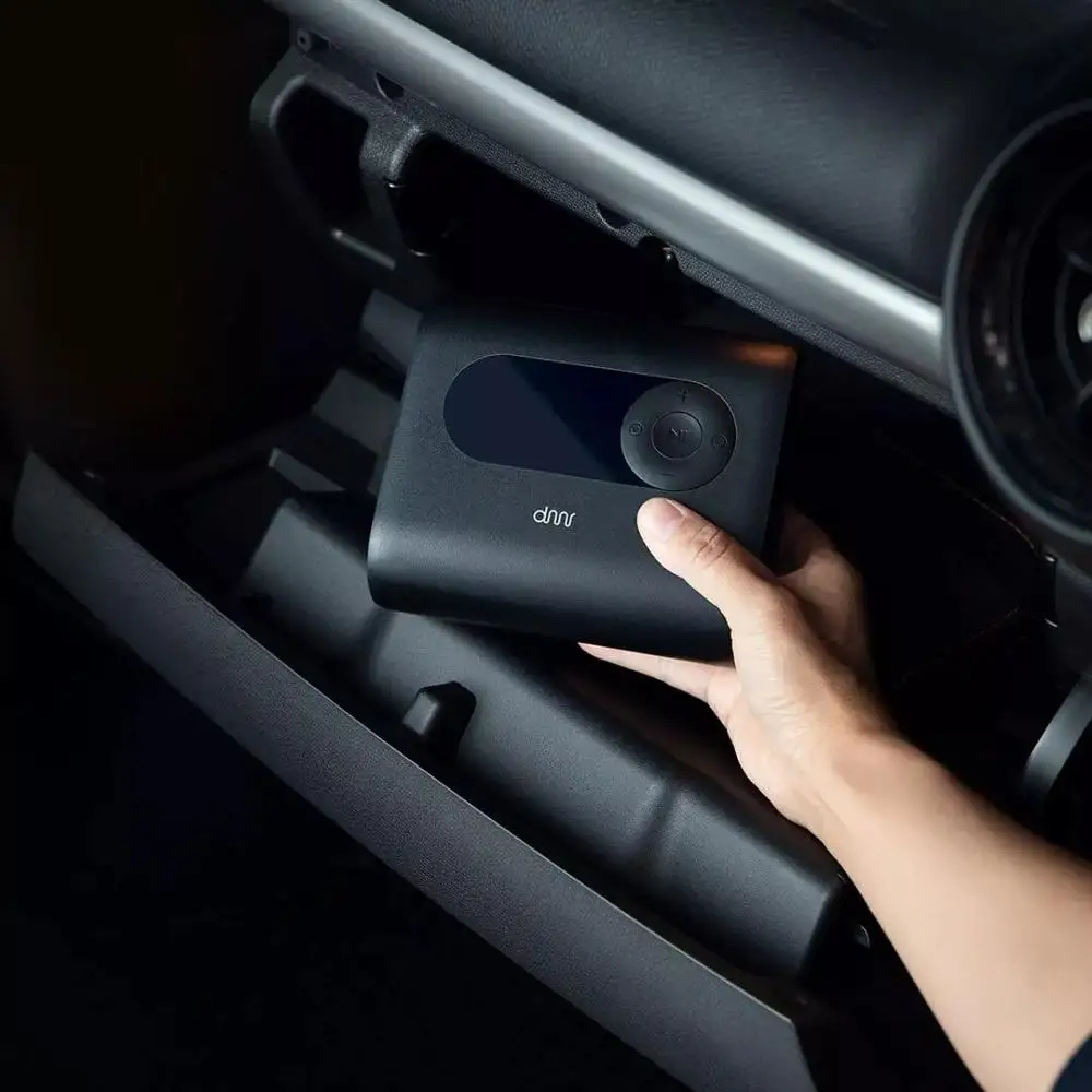 Dimi Портативный воздушный компрессор с светодиодный освещение цифровой шинный