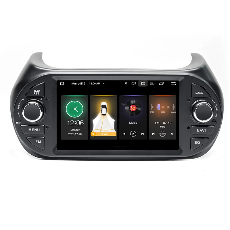 NaviFly PX5 4 Гб 64 ГБ Android 11 Автомобильная Радио система Мультимедиа Видео плеер для FIAT