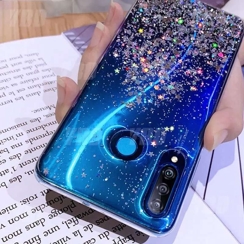 YBD мягкий Блестящий Звездный чехол для телефона для samsung Galaxy Note 10 10 pro s9 s8 plus note 8 9 s10 plus A50 A70 A40 чехол Fundas
