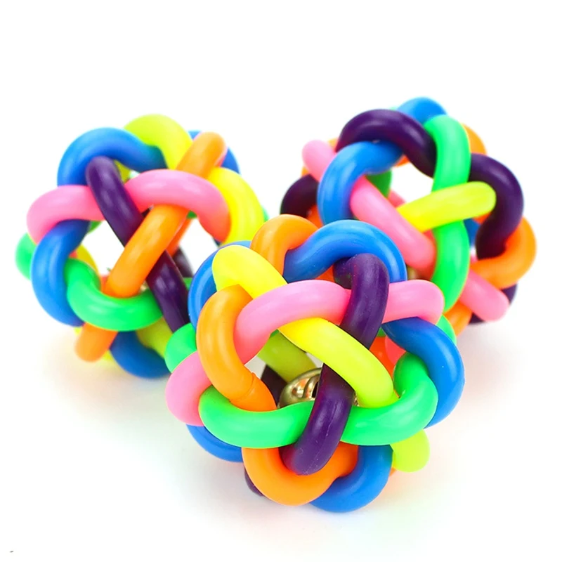 Красочный щенок собака брикет здоровые зубы жевательная тренировочная игрушка