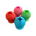 Милые Творческие настройки куб Suctioned может светильник вес силиконовый ящик для хранения для детских игрушек Органайзер стирка могут коробка 4 цвета