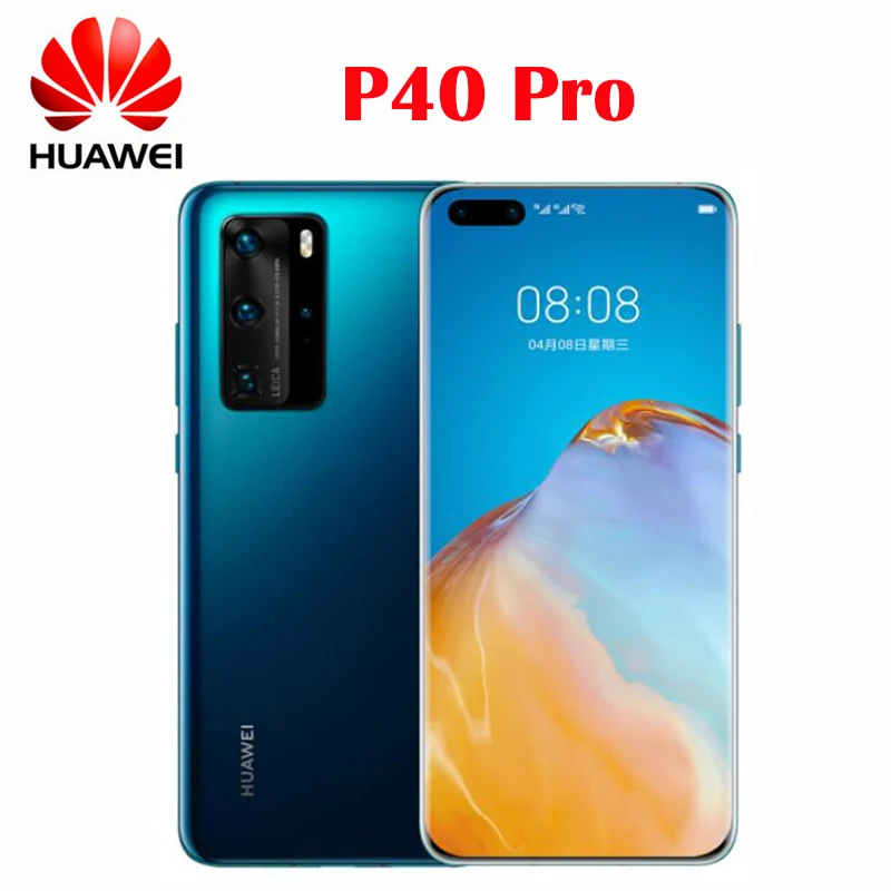 Новый оригинальный официальный Huawei P40 Pro смартфон Kirin 990 5G Octa Core 6 58 дюйма 2640x1200P 90 Гц