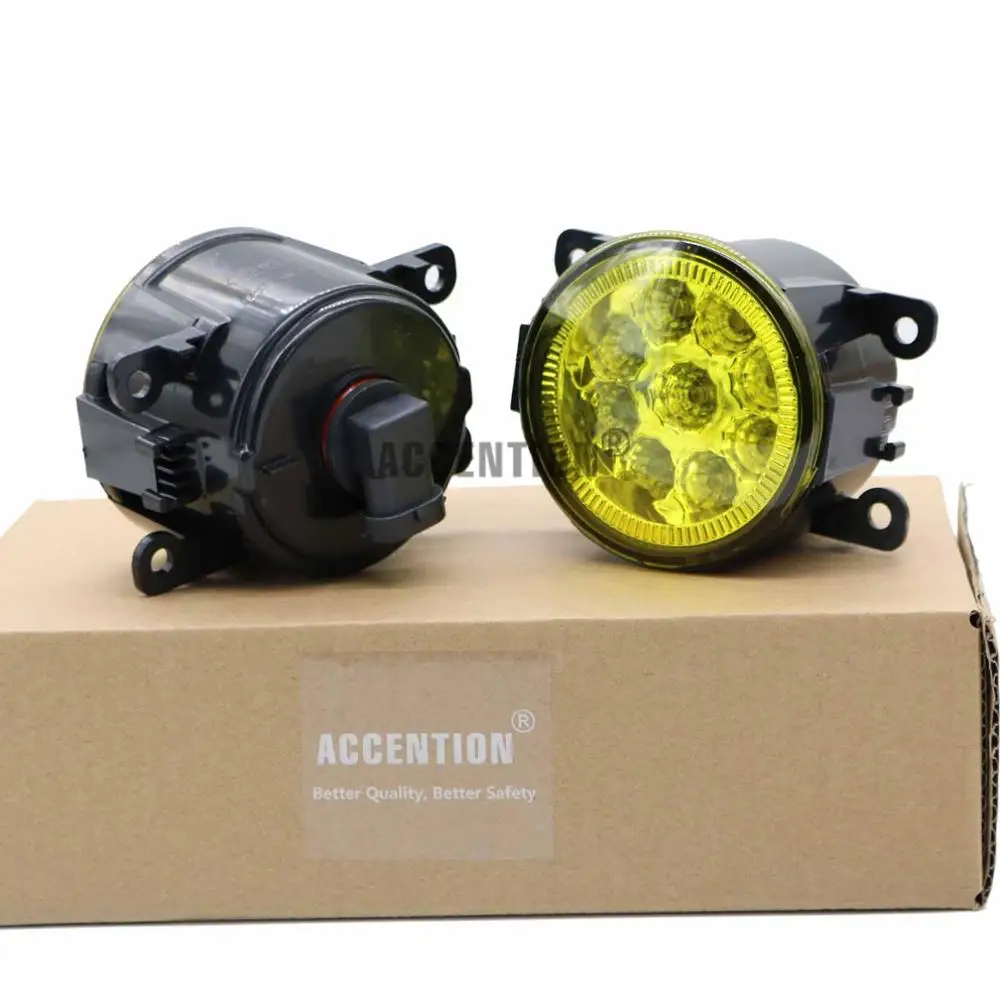 2 шт. светодиодный Противотуманные фары светильник желтый для Ford focus фокус 3 TRANSIT