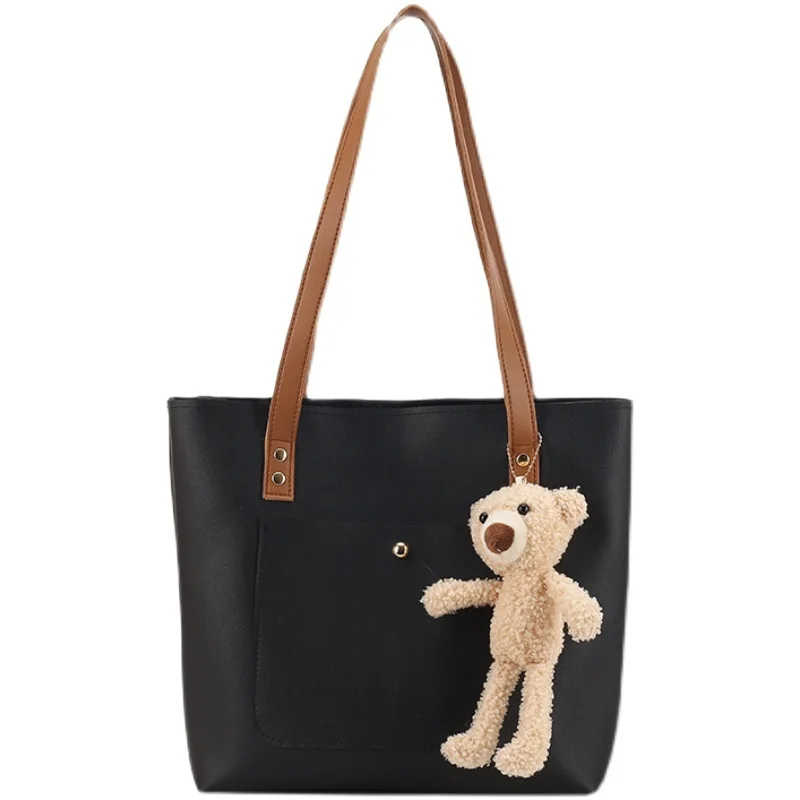 

2021 new trendy tote bag large capacity minority design student Commuter Bag women's versatile ins one shoulder bag