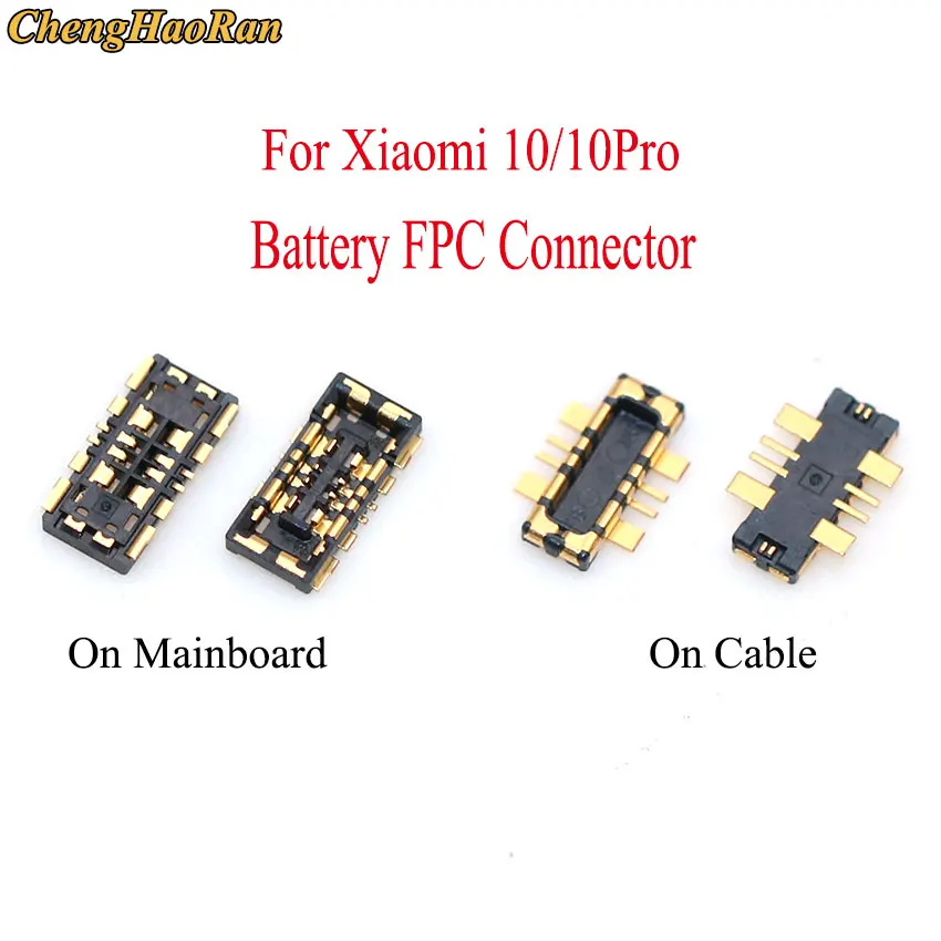 

ChengHaoRan 1 шт. батарея FPC соединитель контакт для Xiaomi 10 pro 10pro на материнской плате/гибкий кабель