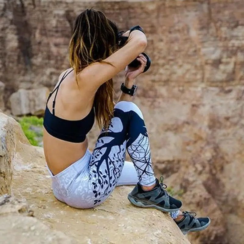 Популярные женские спортивные брюки с высокой талией леггинсы для фитнеса и бега