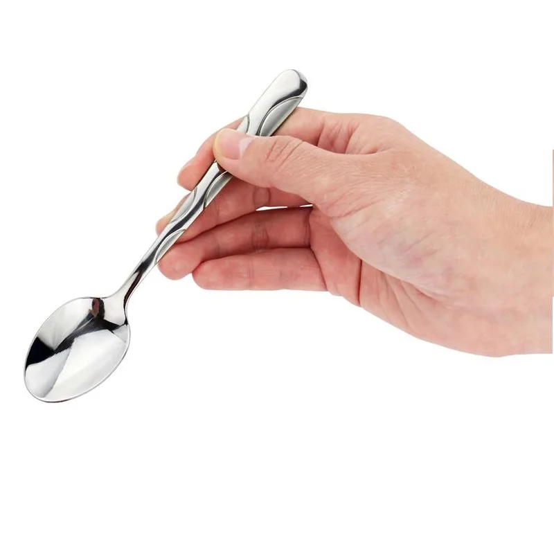 6 дюймов (15 см) Нержавеющая сталь Чай Ложка свадебный столовые приборы мороженое