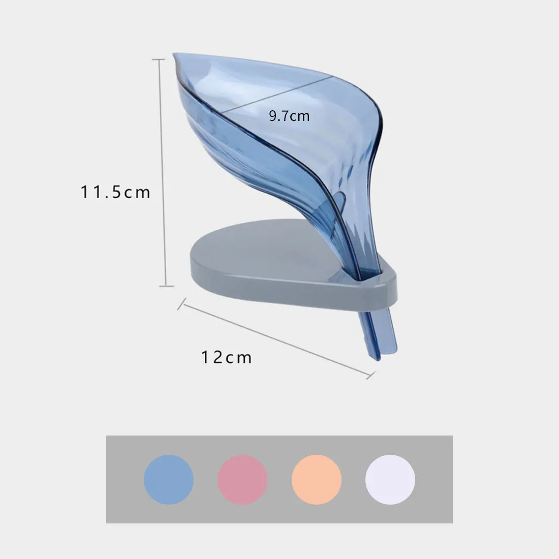 

Leaf Shape Soap Box Bathroom soap holder Dish Storage Plate Tray Bathroom Soap Holder Case Bathroom Supplies bathroom gadgets