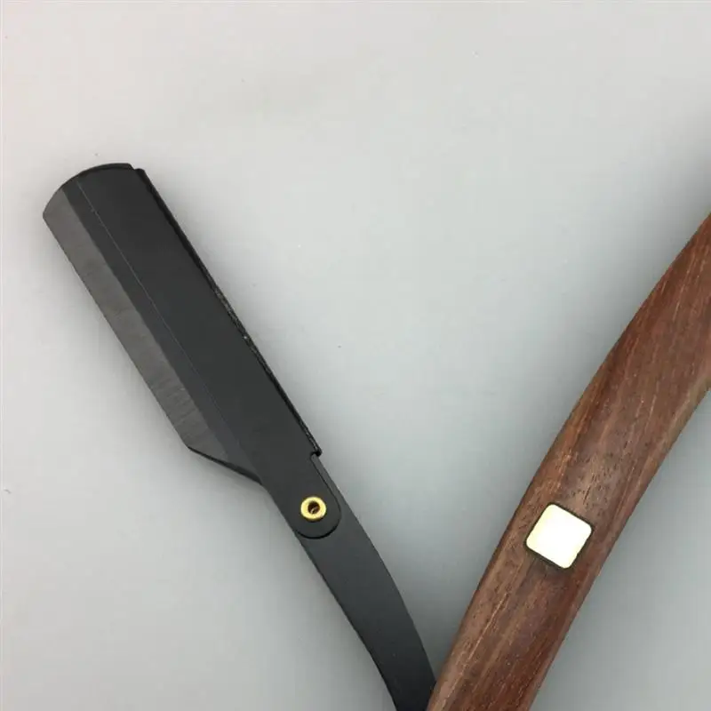 Стальные бритвы с прямой кромкой для парикмахеров ручное бритье складная