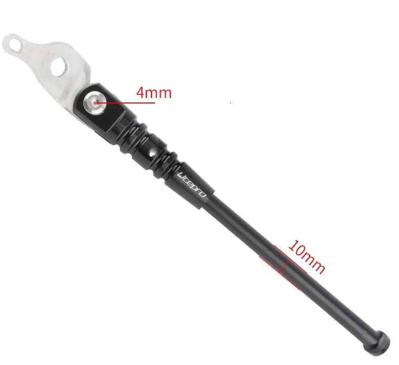 Litepro Folding Bike Part For Brompton Kickstand 349 16" Aluminum Alloy Kick Stand Black Red Gold Silver