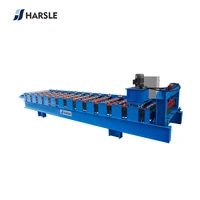 Metal panel glazed tile roof roll forming machine