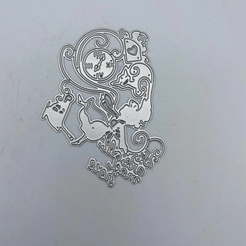 

Metal cutting dies beautiful girl DIY Scrapbooking Embossing Paper Cards Making Crafts New 2020 Die