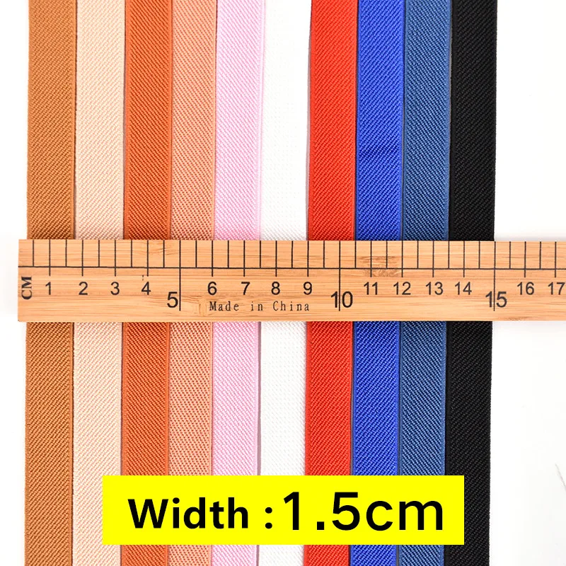 Высококачественная эластичная тесьма из Твила шириной 15 мм 5 метров для