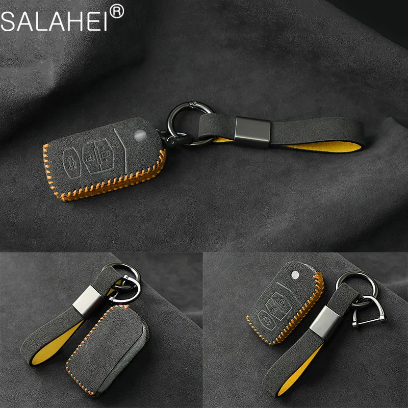 Кожаный чехол для автомобильного ключа с полным покрытием Mazda 2 3 5 6 CX7/CX9 RX8 MX5 CX-5 CX5