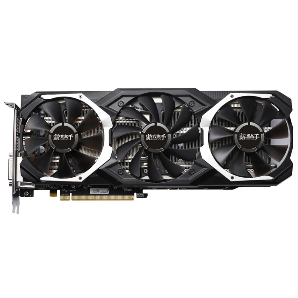 Yeston Radeon RX580 8 ГБ GDDR5 PCI Express x16 3 0 видеоигровая видеокарта внешняя для рабочего стола