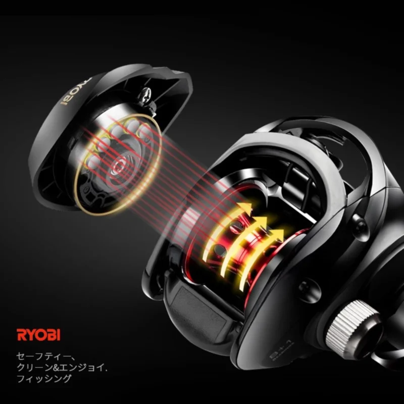 Рыболовная катушка Ryobi для заброса приманки новинка 2019 длинная 5 кг металлическая