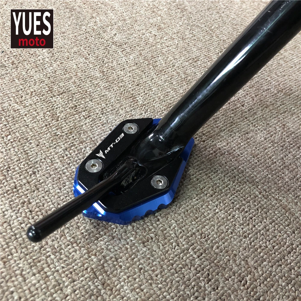 Мотоциклетные аксессуары подставка боковые подставки увеличитель для Yamaha MT03 MT 03