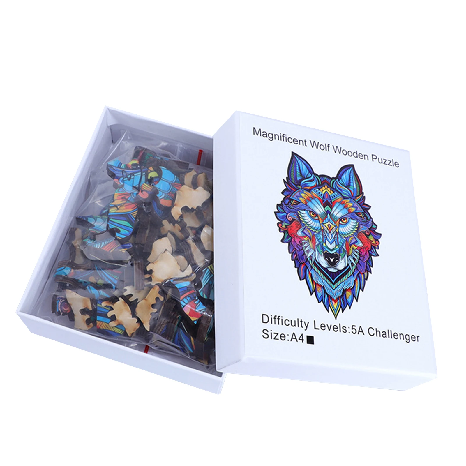 

A3 Wooden Animal Puzzles for Adults DIY Puzzle Each Piece is Animal Shaped Puzzles Christmas Gifts for Kids Jigsaw