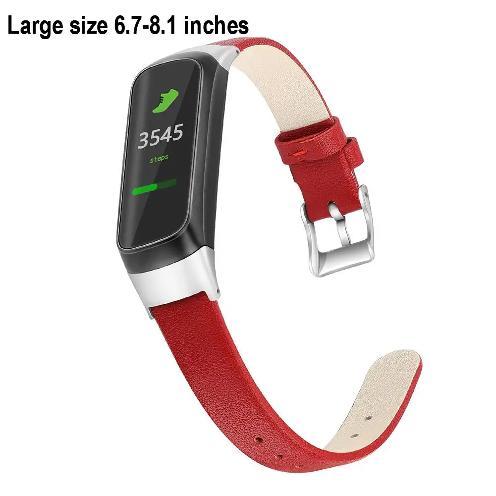 Для samsung Galaxy Fit Sm-r370 Смарт сменный ремешок для наручных часов напульсники ремни Кожаные Ремешки для наручных часов аксессуары