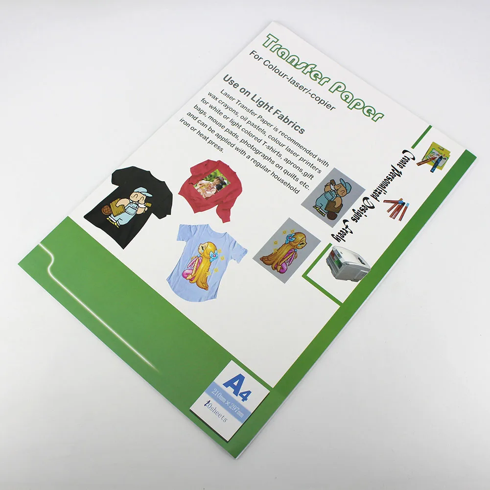 

10 шт. термопечать переводная бумага для струйной печати A4 210 мм X 297 мм светильник для цветной ткани VDX99