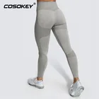 Женские спортивные Леггинсы с высокой талией, бесшовные леггинсы с эффектом пуш-ап для бега, йоги, тренировок, фитнеса, тренажерного зала