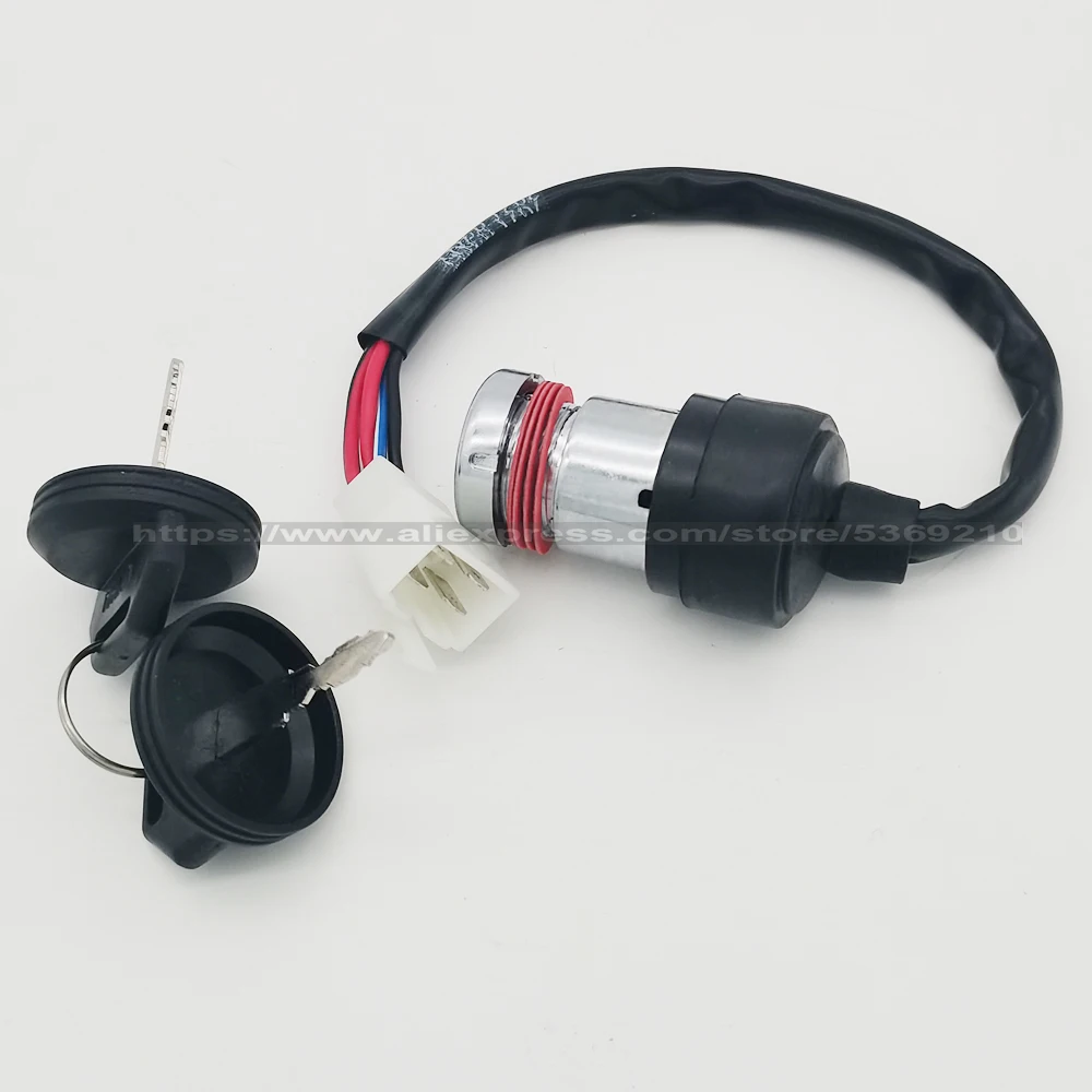 

Motorcycle Ignition Key Switch Lock For Linhai 260 300 400 ATV UTV LH260 LH300 LH400 ATV300 ATV400 Linhai260 Linhai300 Linhai400