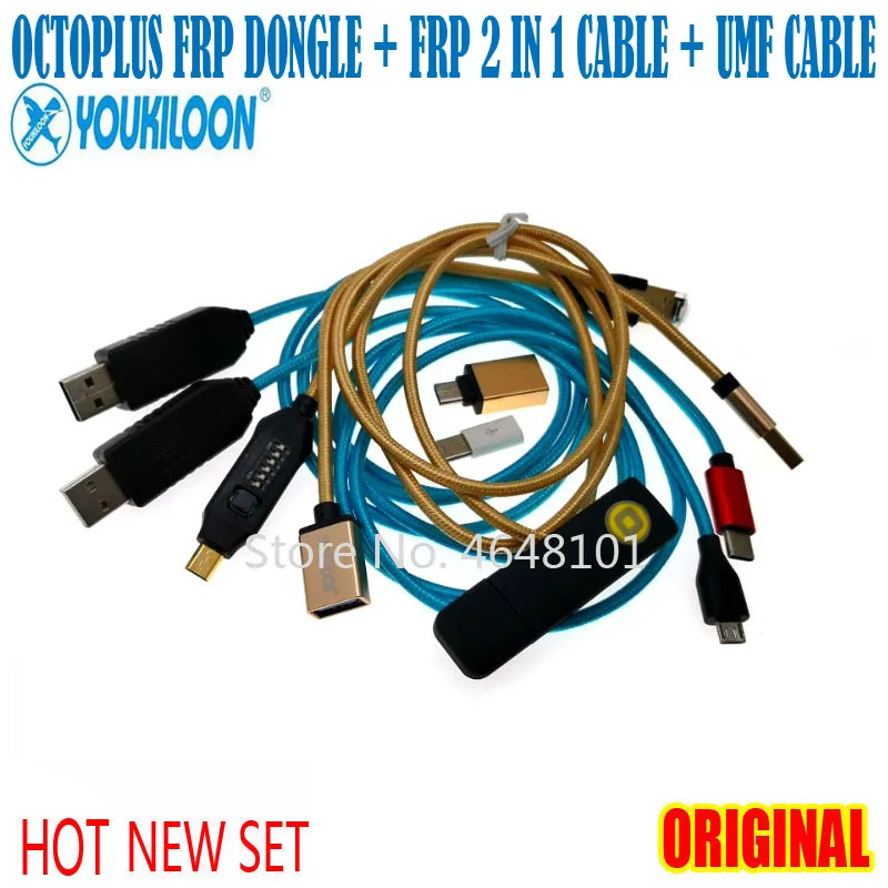 Новинка оригинальный ключ Octoplus FRP + кабель 2 в 1 cbale +(UMF) для всех телефонов samsung Huawei LG